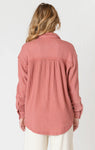 Room 34 Women's Ribbed Knit Jacket - Brick
