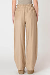 Room 34 Women's Wide Leg Flowy Pant - Safari