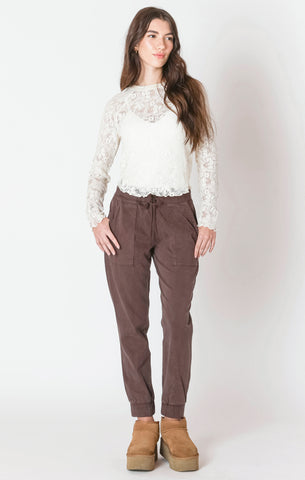 Dex Soft Touch Jogger - Chestnut