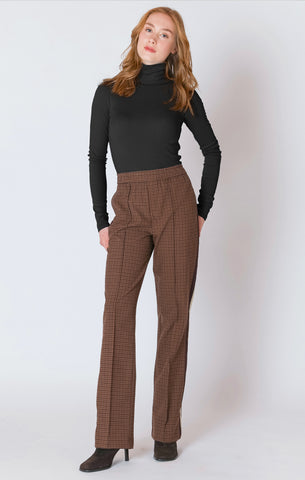 Dex Exposed Seam Turtleneck - Black