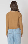 Dex Easy Crewneck Cardigans - Toffee