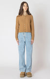Dex Easy Crewneck Cardigans - Toffee