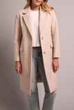 Tribal Trench Coat W/Fooler Hoodie - Oatmeal