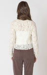 Dex Exposed Seam Lace Top - Natural