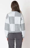 Dex Colorblock Sweater - Healther Grey Block