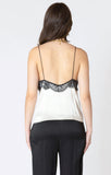 Dex Women's Lace Trim Cami - Ecru
