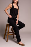 Tribal Women's Fly Frt Trouser - Black