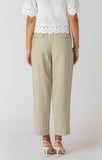 Room 34 Straight Leg Casual Pants - Light Sage