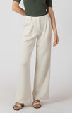 Room 34 Scuba Knit Trouser - Matte Pearl