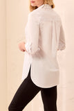 Tribal Classic White Button Up Shirt - White