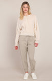 Room 34 Henley Sweater-Pearl