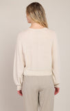 Room 34 Henley Sweater-Pearl