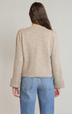 DEX Patch Pocket Cardigan- Taupe Heather