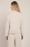 Room 34 Cable Knit Sweater- Beige