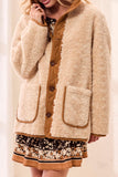 Tribal Reversible Coat- Walnut