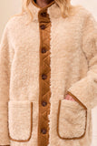 Tribal Reversible Coat- Walnut