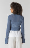 Room 34 Tie Front Crochet Cardigan