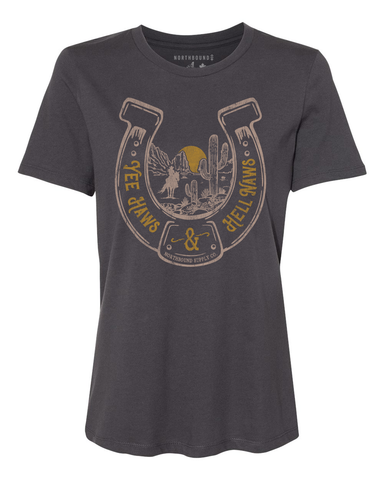 Northbound Yee Haws & Hell Naws T-shirt