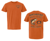 Northbound Bait & Tackle T-shirt - Burnt Orange