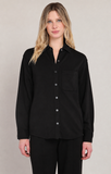 DEX Button Down Shirt- Black