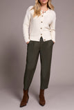 Tribal Button Front Sweater