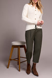 Tribal Button Front Sweater