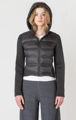 Room 34 Women's Puffer Jacket - Black