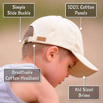 Jan & Jul Kids Cotton Baseball Caps