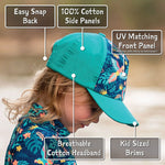 Jan & Jul Kids UV Baseball Caps
