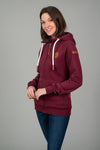 Wanakome Women's Full Zip Hoodie - Grape
