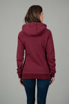 Wanakome Women's Full Zip Hoodie - Grape