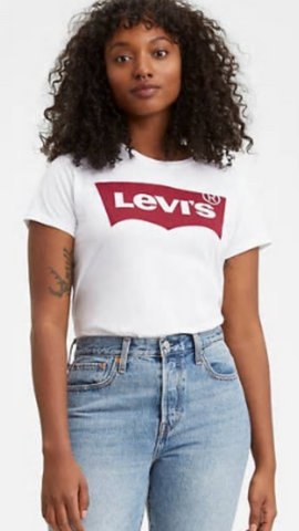 Levis Batwing white T shirt Four Seasons Clothing